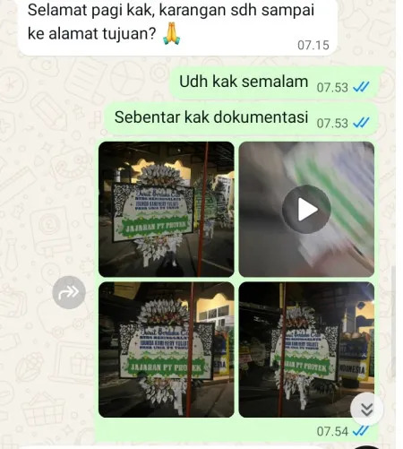 Pengiriman Papan Bunga Selamat Gedung Smesco