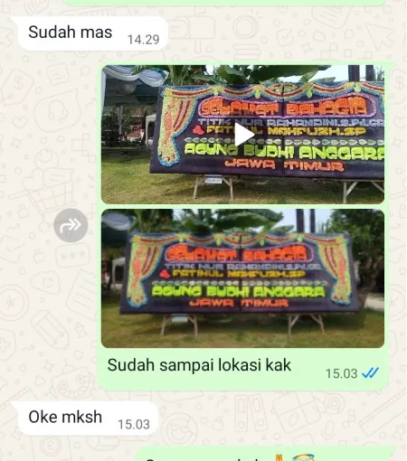 Pengiriman Papan Bunga Gedung Smesco