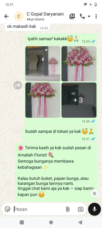 Pengiriman Karangan Bunga Gedung Smesco